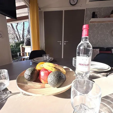 Sous Les Pins Du Bassin - Mobile Avec Jardin 펜션